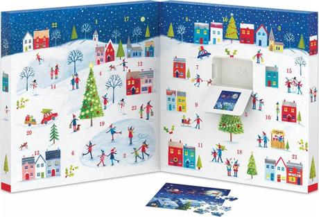Adventny kalendar puzzle,