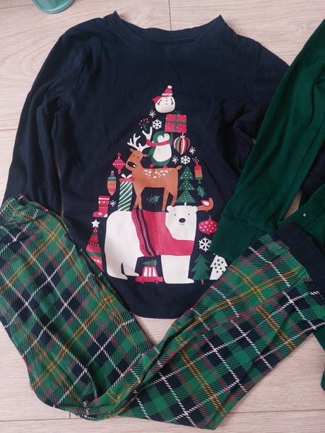 Pyžamka krasne zimný motiv, lupilu,110