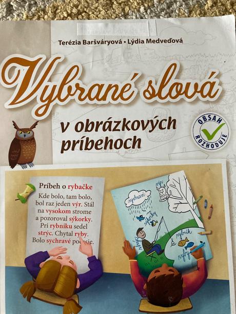 Vybrané slová v obrázkových príbehoch, 