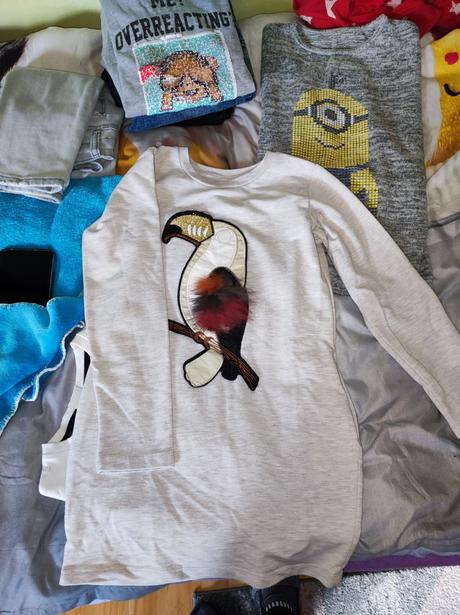 Predĺžené tričko, 128