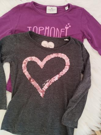 Tričká 2 kusy tom tailor, tom tailor,98