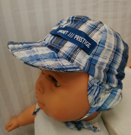 Čiapka na viazanie so šiltom prestige, 68-74 cm, 68