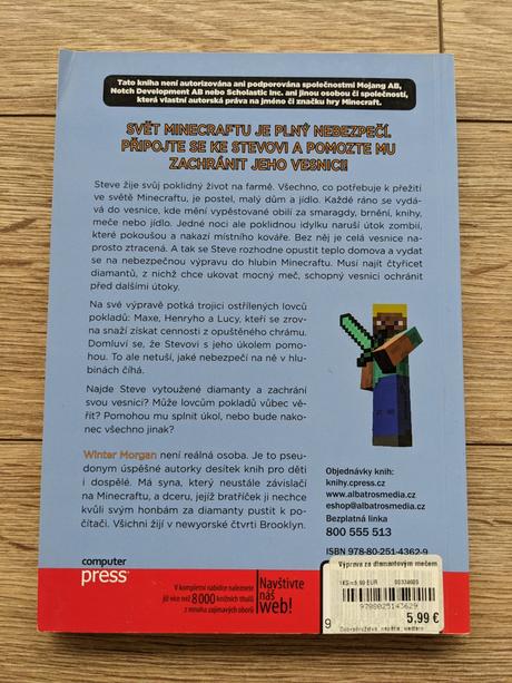 Kniha vyprava za diamantovym mecem, 