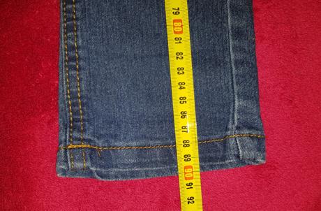 Riflové nohavice na tráky, 146