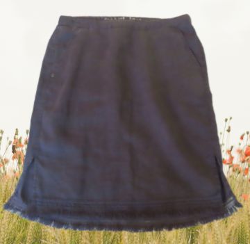 Ľanová sukňa sandwich, veľ. l, l