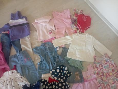 Balík oblečenia od 1 do 2 rokov, 86–98