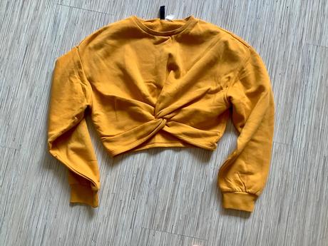 Krátka mikina, h&m,s