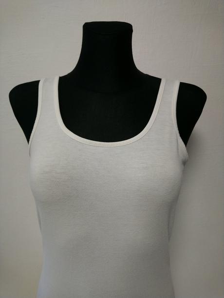 Dámsky biely elastický top, coloseum, xs