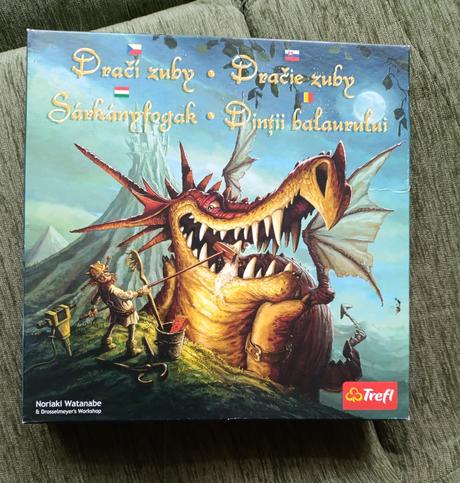 Spoločenská hra - dračie zuby - top stav,