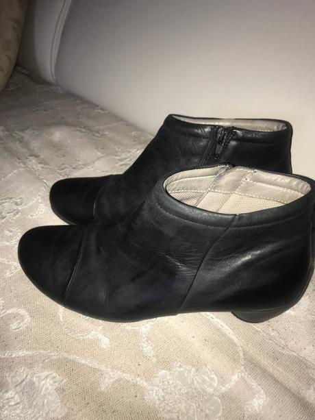 Kozene kotnikove topanky ecco, ecco,38