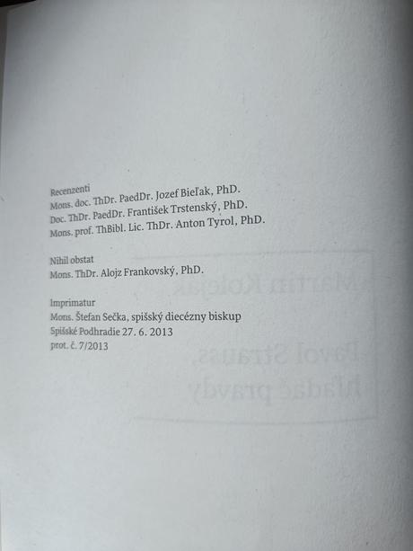 Pavol strauss, hľadač pravdy, 