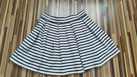 Pásikavá sukňa 134/140, h&m,134