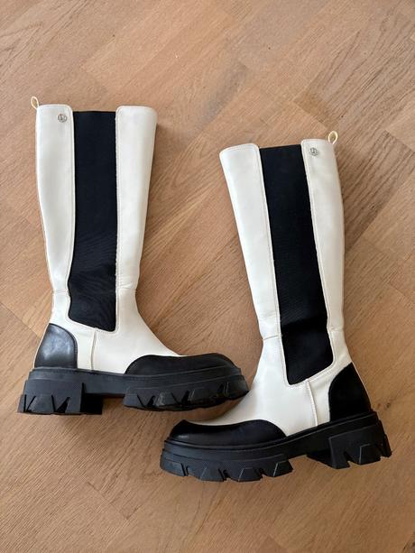 Dámske kožené čižmy veľkosť 36, zn. liu jo, liu jo,36