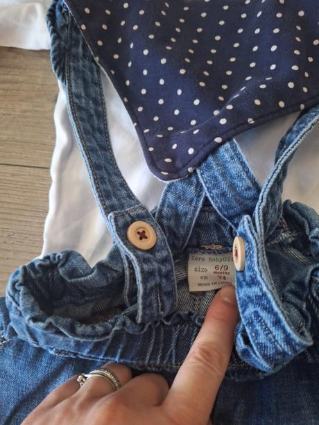 Súprava pre dievcatko s riflami zara baby, zara,74
