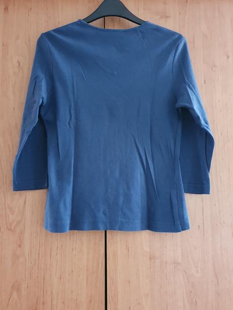 Bavlnene tricko v vystrih, h&m,s