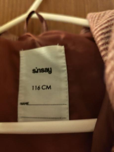 Detský kabát, sinsay,116