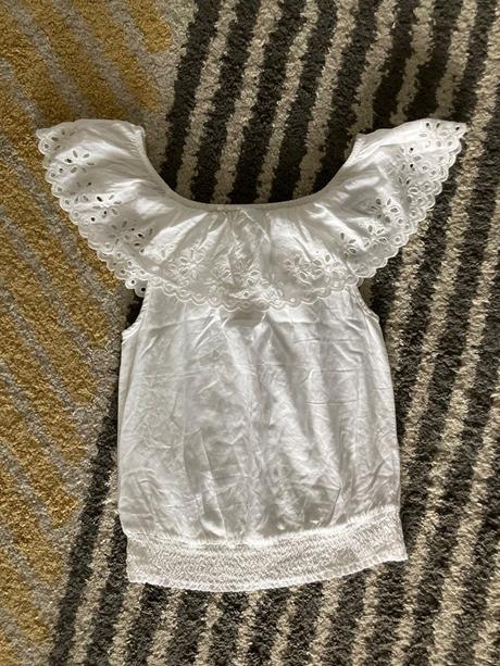 Letný top s volánom 140/146, 140