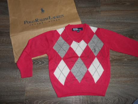 Ralph lauren dievčenský svetrik č. 86/92, ralph lauren,86