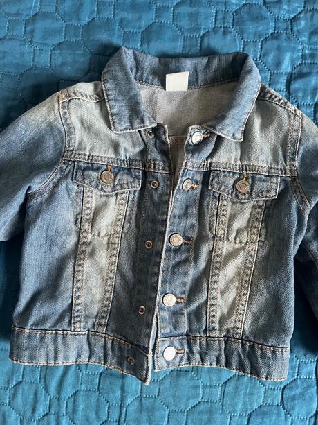 Riflová bunda, h&m,86