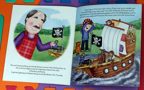 Henrys pirate surprise anglicka kniha - p.,