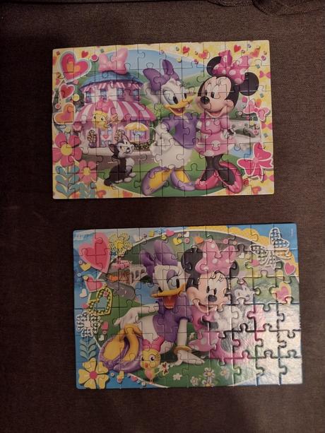 Puzzle minnie mouse 4x, 