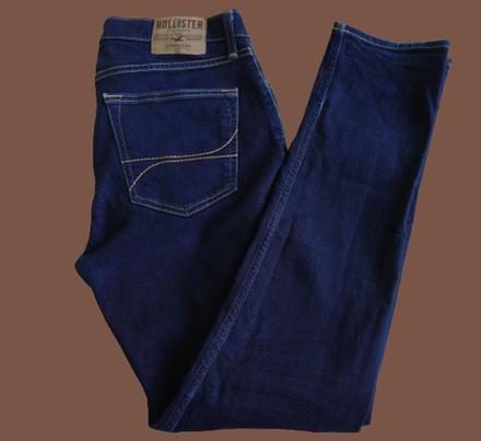 Pánske rifle hollister, veľ.34/32, hollister,l