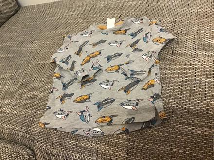 Tričko s dlhým rukávom, h&m,74