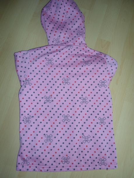 Ruzova dievcenska mikina, 134