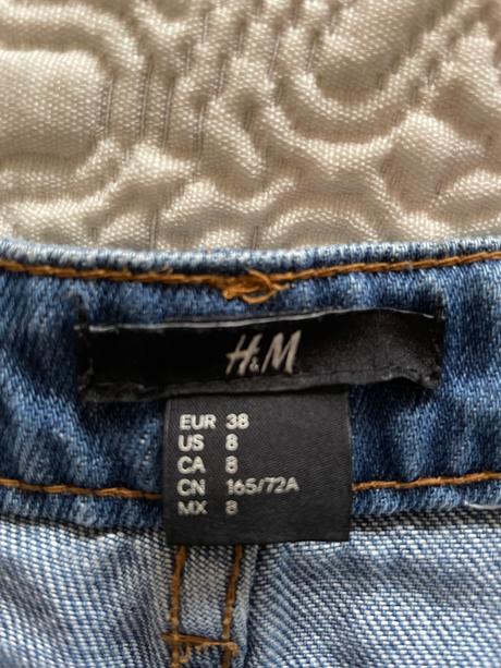 Riflové kraťasy, šortky, h&m,38