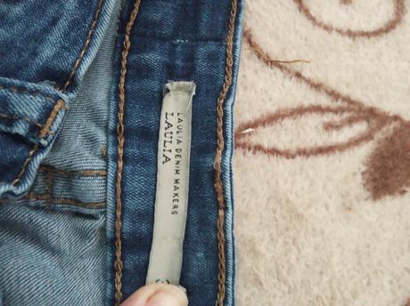 Elastické rifľové nohavice 36, 36