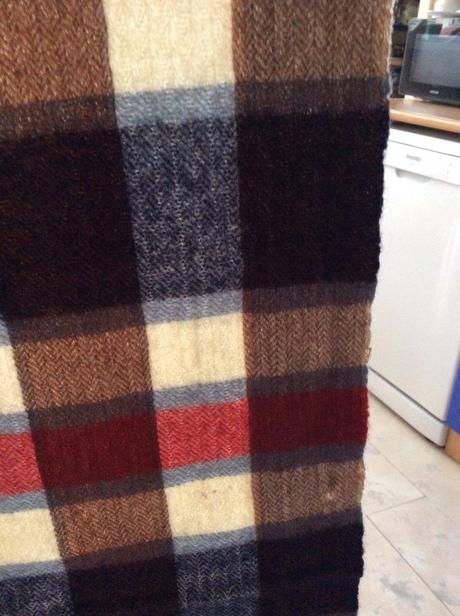 Vlnený kašmírový šál, l