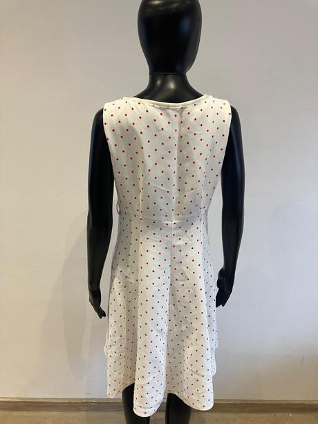 Dámske letné šaty bodkované (xl), xl