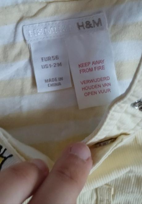 Šortky na traky, h&m,62