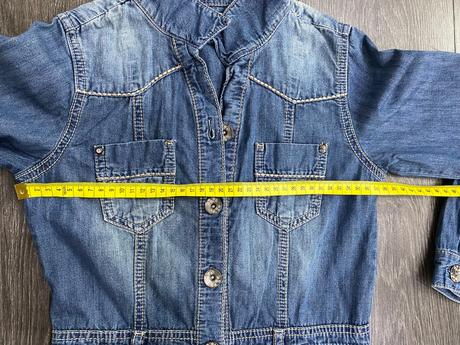 Dievčenské riflové šaty velk.140, next,140