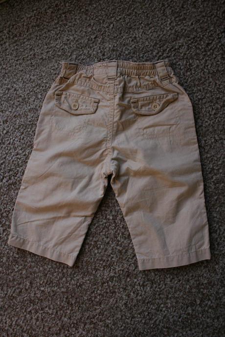 Frajerské nohavice/ kraťasky pre bábo, gap,74
