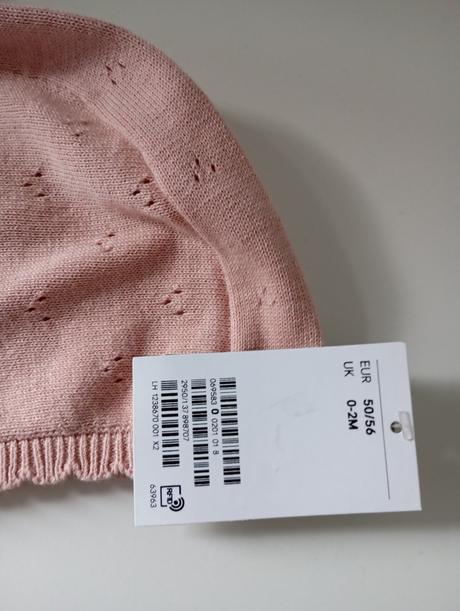 Čepce na šnúrky, h&m,62