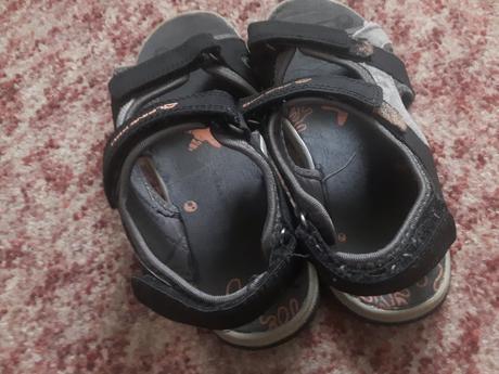 Chlapčenské čierne sandáliky, alpine pro,34