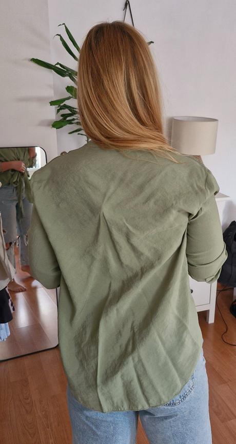 Zavinovacia blúzka, l