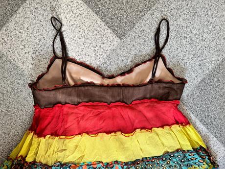 Nenosené hodvábne šaty bcbg max azria, s