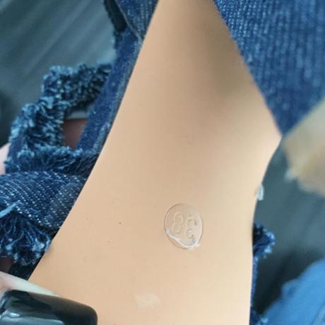 Jeans sandale 38, 38