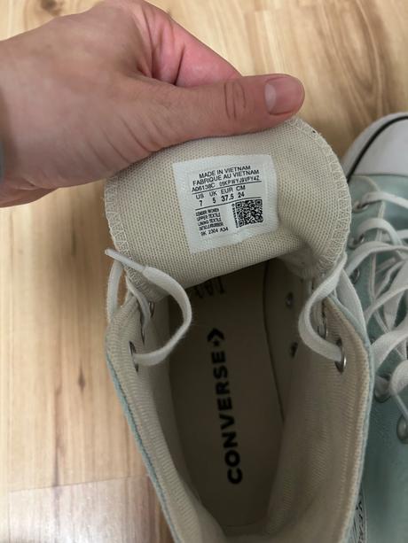 Converse tenisky na platforme mint 37,5 - 24 cm, converse,38