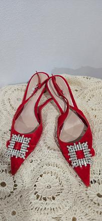 Kožené topánky zara, zara,38
