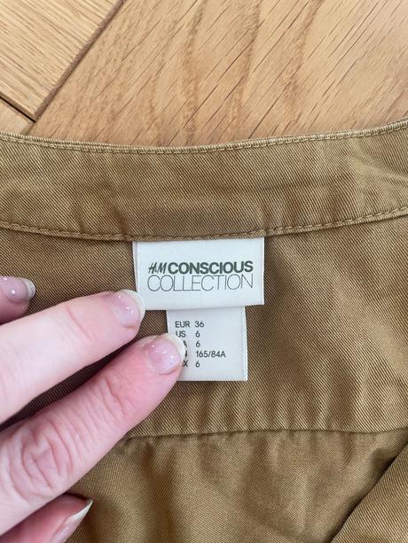 Jarny kabatik/parka, h&m,36