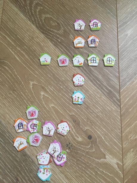 Drevene gombicky domceky, 