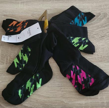 5ks ponožky nutmeg na 9-12 mesiacov, nutmeg,80