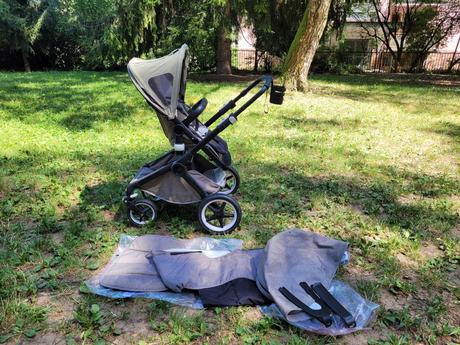 Kočík bugaboo fox 2 mineral taup s príslušenstvom, bugaboo,bugaboo fox 2