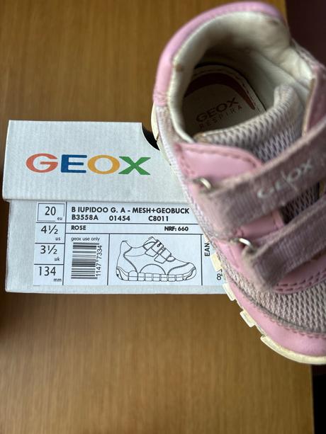 Ružové tenisky geox, geox,20