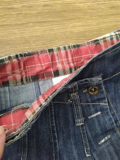 Riflová sukňa next, next,110