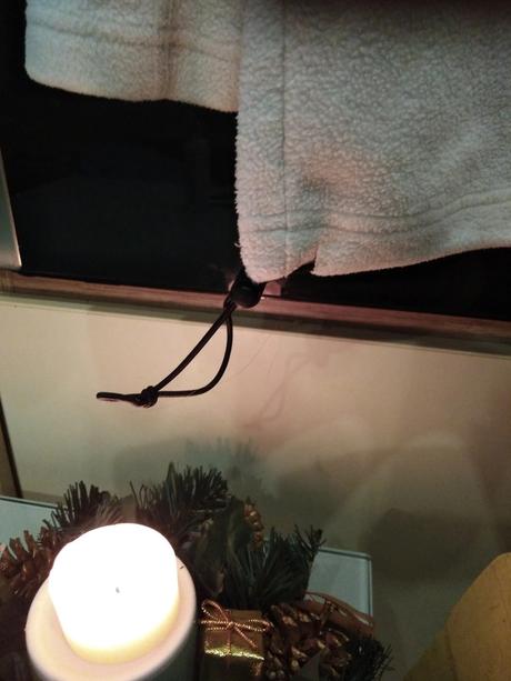 Biela lyžiarska mikina., l