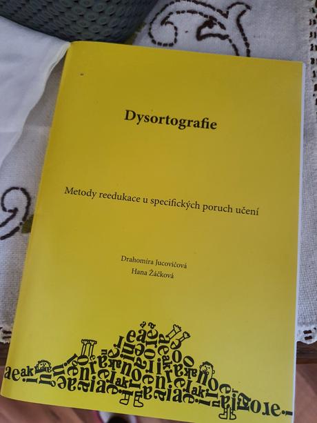 Kniha disortografia,